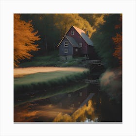 Mill House Canvas Print