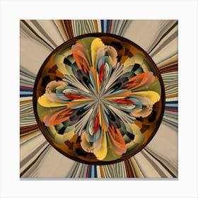 Whirling Geometry - #10 Canvas Print