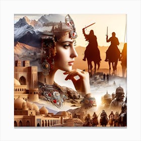 Egyptian Woman 3  Canvas Print