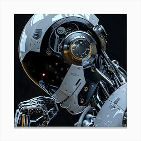 Futuristic Robot Canvas Print