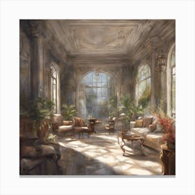 Living Room Canvas Print