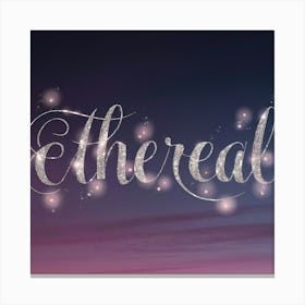 Etheral 2 Canvas Print