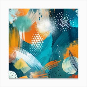 Abstract Painting 21 Canvas Print