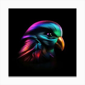 Colorful Parrot 6 Toile