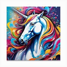 Unicorn Painting 1 Canvas Print