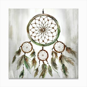 A Captivating Painting Of A Bohemian Art Style (3) Canvas Print