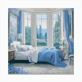 The Bluebell Hotel Canvas Print