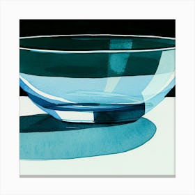 Blue Bowl Canvas Print