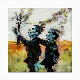 The Psychedelic Dance Canvas Print