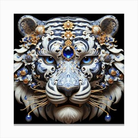 Tiger Head 5 Canvas Print