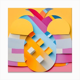 Pineapple Art Canvas Print