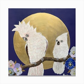 Cockatoos Canvas Print