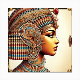 Egyptian Queen 3 Canvas Print