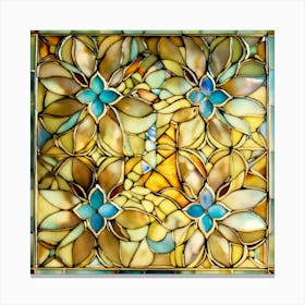 Stained Glass 7 Canvas Print
