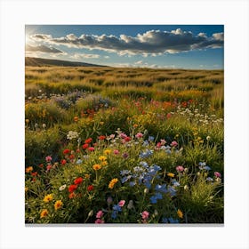 Wildflower Meadow Canvas Print