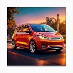 Firefly Reliable And Comfortable Compact Daily Car 11424 (4) Canvas Print