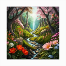 Fairy Forest Canvas Print