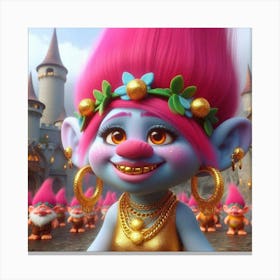 Trolls 14 Canvas Print