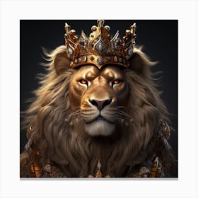 Lion Kinggg #7 -Juangisme Canvas Print