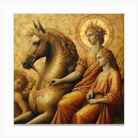 Venus And Juliet Canvas Print