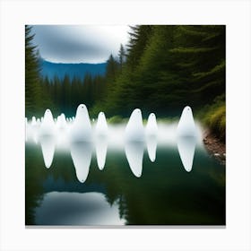 Ghosts In The Water Canvas Print