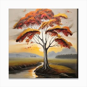 Autumn Tree Canvas Print