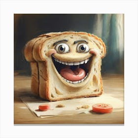 Slice Of Bread 3 Canvas Print