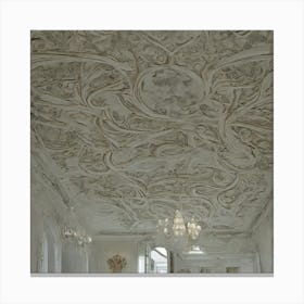 Rococo Ceiling Canvas Print