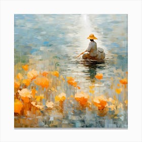 Monet's Ethereal Euphony Canvas Print