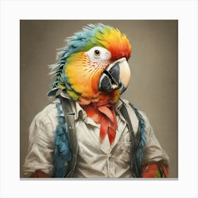 Parrot 29 Canvas Print