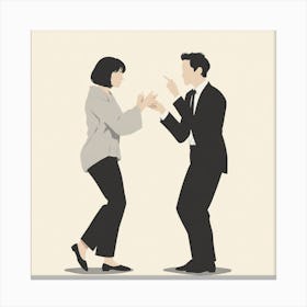 Pulp Fiction Art Print Leinwandbild