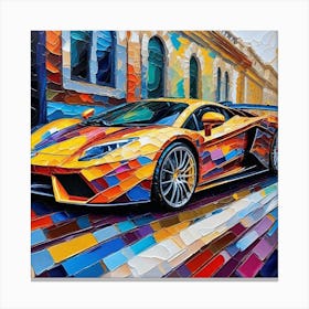 Lamborghini 77 Canvas Print