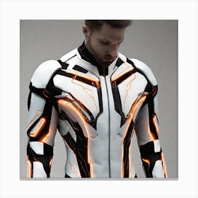 Futuristic Man 110 Canvas Print