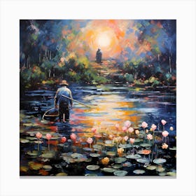 Lyrical Reflections in Colour Canvas Print