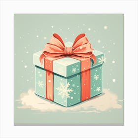 Christmas Gift Box 1 Canvas Print