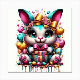 Easter Bunny Collection 1 Canvas Print