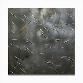 Abstract Grunge Metal Pattern 17 Canvas Print