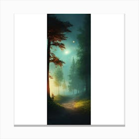 Twilight Forest Canvas Print