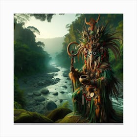 River Tribe 10 Canvas Print