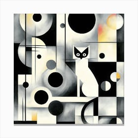 Abstract Cat 7 Canvas Print