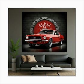 Default Create Unique Design Of Autoshop Wall Art 3 Canvas Print