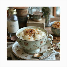 Ice Cream In A Cup Canvas Print