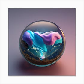 Sphere Of abstract Canvas Print