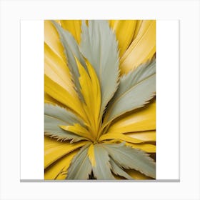 Yellow Hibiscus Canvas Print