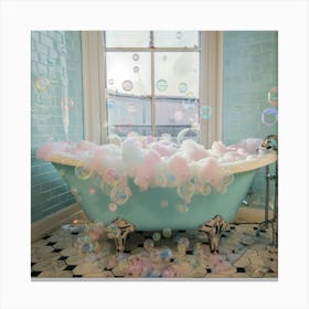 Bubble Bath 1 Canvas Print