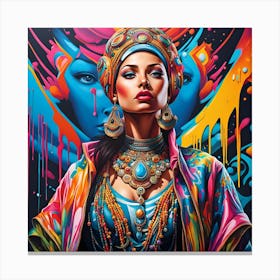 ART women Canvas Print