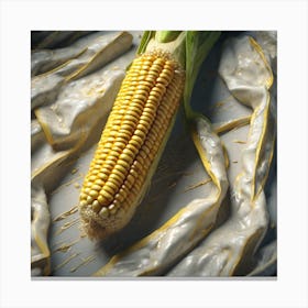 Sweetcorn As A Frame Perfect Composition Beautiful Detailed Intricate Insanely Detailed Octane Ren (1) Canvas Print