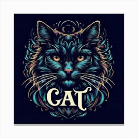 Cat Portrait 5 Canvas Print