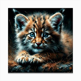 Lynx Cub Canvas Print