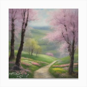 Cherry Blossoms Canvas Print